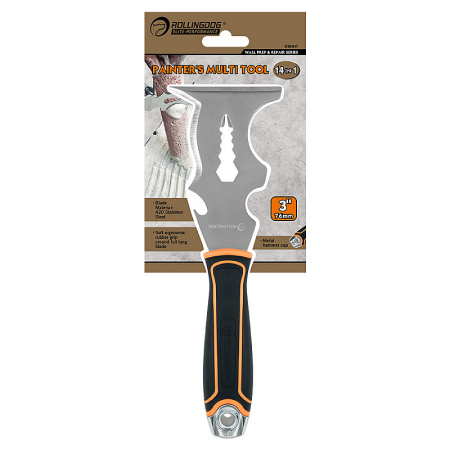 Скребок многофункциональный 14 в 1 Rollingdog, серия Elite, арт.50417