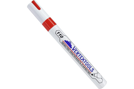 Строительный маркер-краска VertexTools красный арт.0020-03