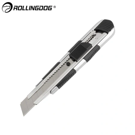 Нож строительный Rollingdog, лезвие 18мм, арт. 50087