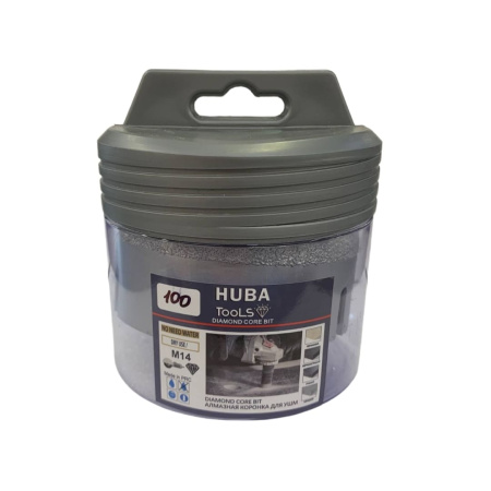 Коронка алмазная 100 мм для УШМ HUBA Tools арт. HTPro100