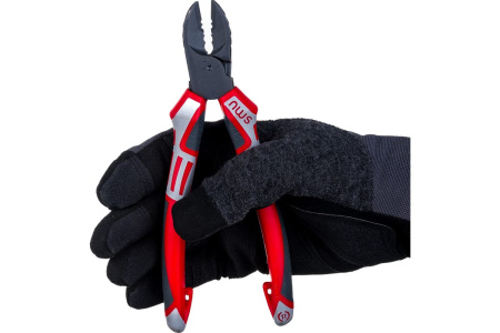 Бокорезы электрика (3 в 1) 190мм покрытие TitanFinish рукоятки SoftGripp 3K NWS 135-69-190