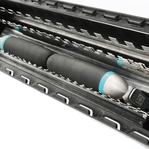 Набор гребенок: 6 лезвий 480х130мм, рукоятка, контейнер, BIHUI PTSJK9