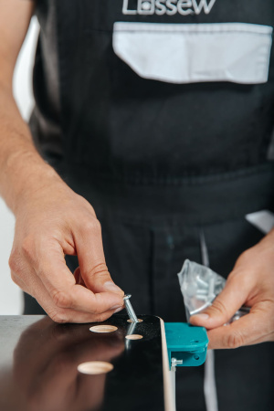 Подстолье складное ANT 120х120см со столешницами Lossew Q4 (комплект)