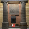 Печной кирпич КС-Керамик Темный шоколад R60 250х65х120, R60