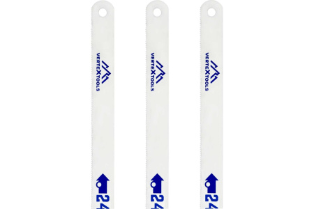 Полотно ножовочное 300мм (24 Z) HI-Q сталь VertexTools уп.3шт. 78-300-4 Полотно ножовочное 300мм (24 Z) HI-Q сталь VertexTools уп.3шт. 78-300-4