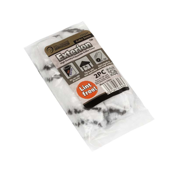 Набор мини-роликов Rollingdog Exterion 100мм, ворс 12мм, для бюгеля 6мм, полиамид (2шт.) арт.00298