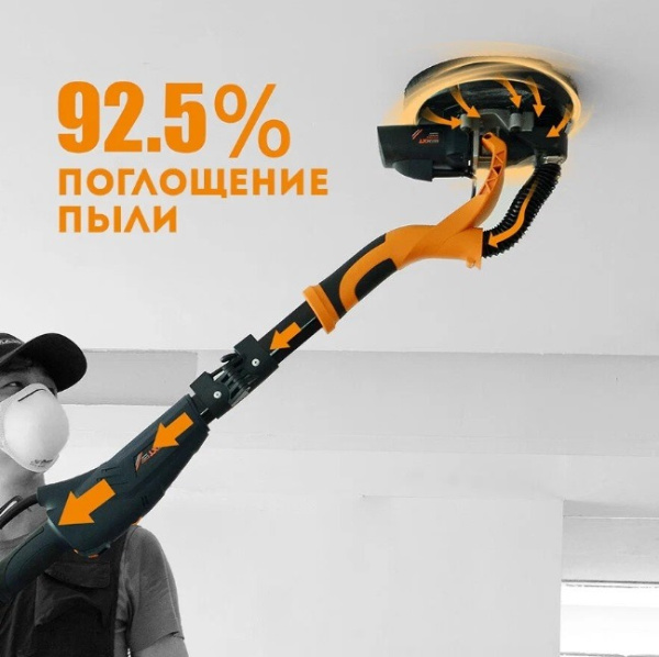 Шлифмашина телескопическая Жираф MAXXT R7233B-E арт.7233 Шлифмашина телескопическая Жираф MAXXT R7233B-E арт.7233