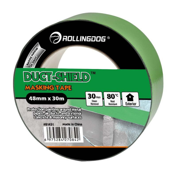 Малярная лента Rollingdog DUCT-SHIELD 48мм x 30м, арт.81451