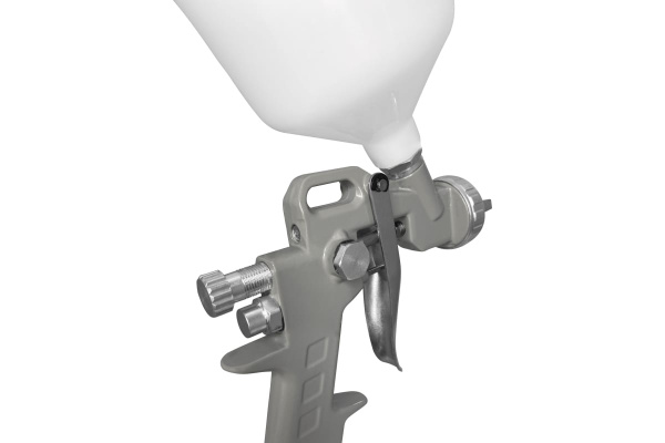 Краскораспылитель с пластмассовым бачком VertexTools 0019-01 Краскораспылитель с пластмассовым бачком VertexTools 0019-01