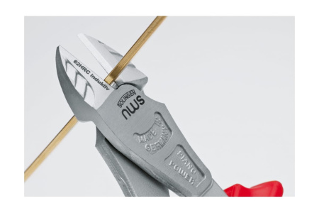 Бокорезы силовые диэлектрические 200мм 1000В VDE покрытие Crom рукоятки SoftGripp 3K NWS 137-49-VDE-