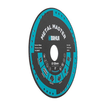Диск отрезной алмазный BIHUI Metal Master  125мм/22,23мм/1,4мм, DSBC125