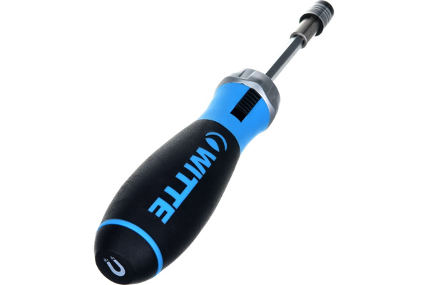 Отвертка реверсивная WITTE BITDRIVE + биты INDUSTRIE PH1-3/PZ1-3 25мм 468021000