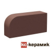 Печной кирпич КС-Керамик Темный шоколад R60 250х65х120, R60