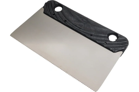 Шпатель DECOR 200 мм, зуб А2, металлич. арт. 316-8200