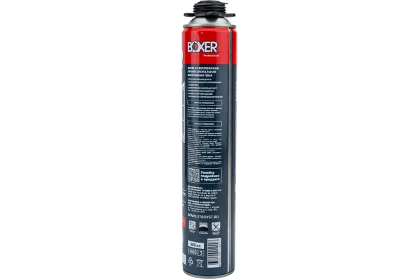 Пена монтажная, Professional 65, BOXER, 800мл