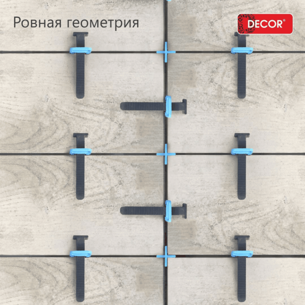 Крестик усиленный 4,0 мм DECOR PRO уп.50шт., арт. 443-0040