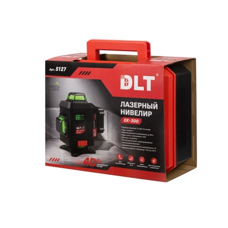 Лазерный уровень (нивелир) DLT EK-300, арт.5127