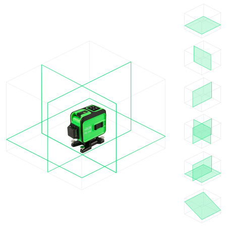 Лазерный нивелир RGK PR-38G Кейс