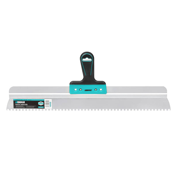 Шпатель зубчатый BIHUI 600мм, зуб 6мм, арт.PTKNQ6