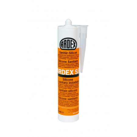 Герметик сантехнический силиконовый Ardex SE светло-серый, 310мл