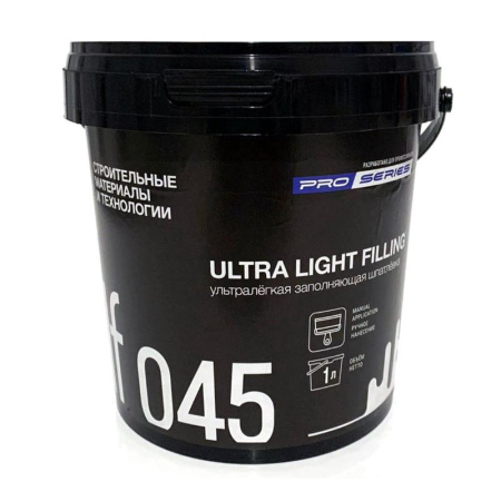 Ультра легкая заполняющая шпатлевка ULF 045 (Ultra Light Filling) / УЛФ 045 1л