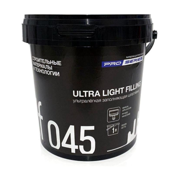 Ультра легкая заполняющая шпатлевка ULF 045 (Ultra Light Filling) / УЛФ 045 1л