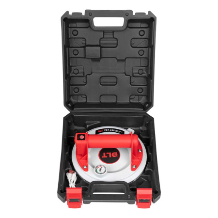 Электрическая присоска DLT VST-200 с АВТО подкачкой, для гладкой и рельефной поверхности, Ø8 дюймов, арт.1716