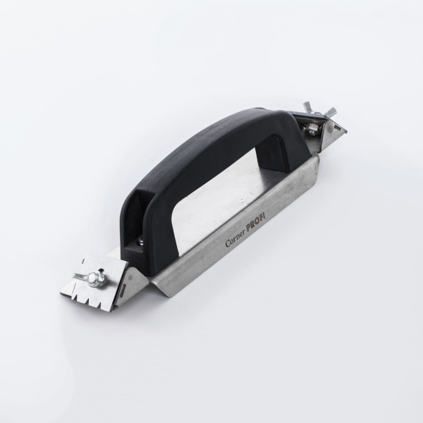 Рубанок для подрезки штукатурки, наружный угол, ручка, Corner PROFI арт. GRND-003