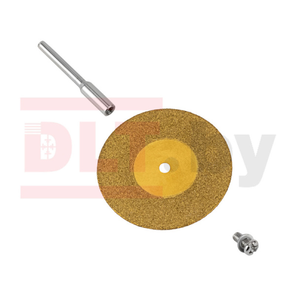 Набор алмазных дисков с титановым покрытием для гравировальной машинки DLT 40мм (10 штук),1498