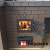 Печной кирпич КС-Керамик Темный шоколад R60 250х65х120, R60