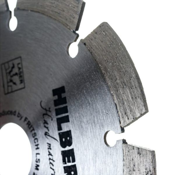 Диск отрезной алмазный Hilberg Hard Materials Laser  125мм/22,23мм/2,1мм, HM102