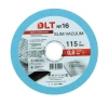 Универсальный шлифовально-отрезной алмазный диск DLT №16 SLIM VACUUM 115мм/1,6мм арт. 4286