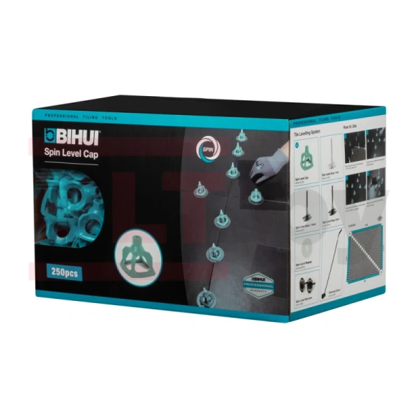 Запасные фиксаторы для системы выравнивания плитки (СВП) BIHUI 250шт, арт. SLC250