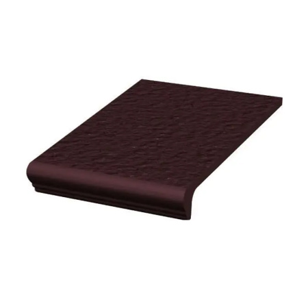 Рядовая ступень флорентинер Ceramika Paradyz Natural Duro Brown 300х330х10мм