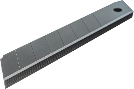 Сменные лезвия для ножей сегментированные 18мм, VertexTools 0029-18-01_1, уп.10шт.