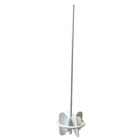 Миксер DECOR d 76 мм, 450 мм, хвостовик d 6 мм, для затирок, ЛКМ, шпатлевок арт. 999-076