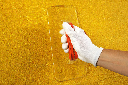 Кельма DECOR трапецевидная 280х130 мм, для мягких декоративных материалов, арт.640-280