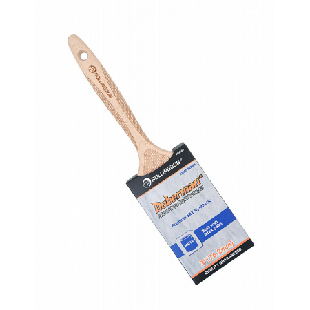 Плоская кисть Rollingdog DOBERMAN X1000 3”(76,2 мм) синтетика арт.10269
