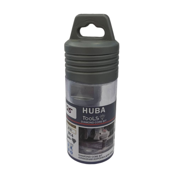 Коронка алмазная 25 мм для УШМ HUBA Tools арт. HTPro25
