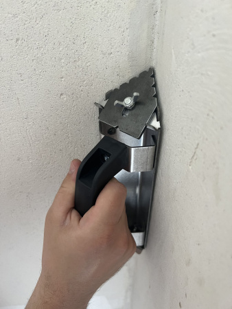 Рубанок для подрезки штукатурки, внутренний угол, ручка, Corner PROFI арт. GRND-001