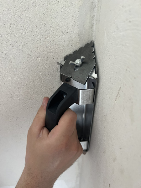 Рубанок для подрезки штукатурки, внутренний угол, ручка, Corner PROFI арт. GRND-001