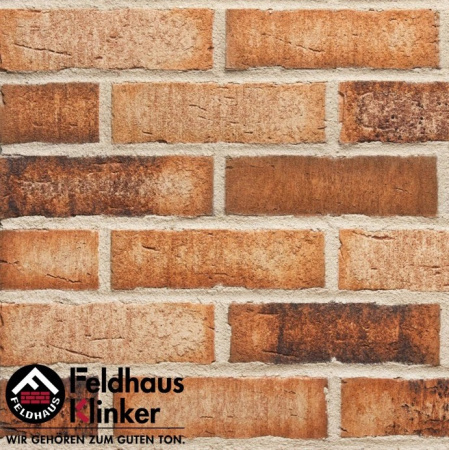 Клинкерный кирпич Feldhaus Klinker K 665 sabioso binaro WDF 215х65х102 мм