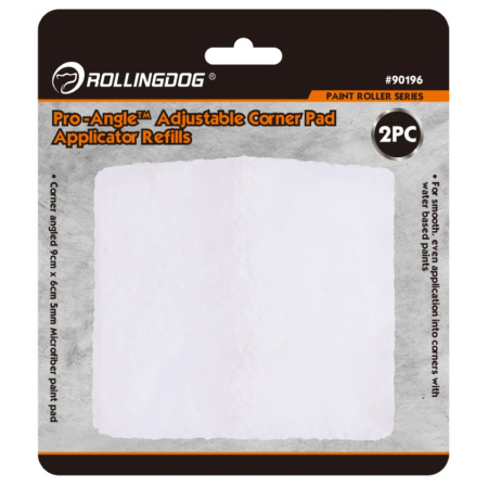 Набор сменных подушек к аппликатору Rollingdog PRO-ANGLE 6*9 см, микрофибра (2шт.) арт.90196