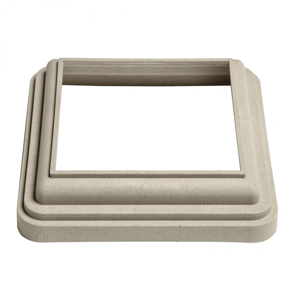 Нижний кант CM Railing 160х160мм Белое дерево Нижний кант CM Railing 160х160мм Белое дерево