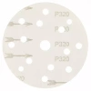 Абразивный круг P320 SCHTAER 255 Abrasive paper 150 мм 15 отверстий, уп. 10 шт, арт. 255Sc320