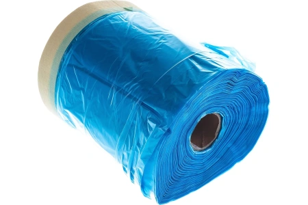 Укрывная пленка с клейкой лентой 55 cм х 33м ROXTOP RoxelPRO арт. 336214/336314
