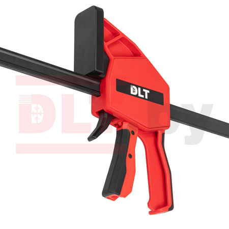 Струбцина быстрозажимная 300мм длина губок 90мм DLT 90301