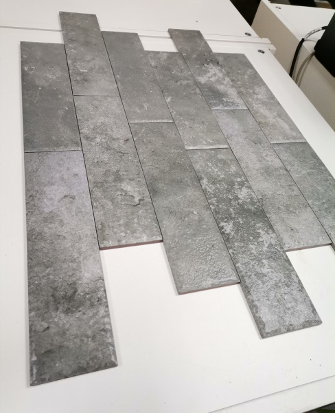 Плитка под кирпич Octane Grafit NEW, Ceramika Paradyz 66х245х7 мм