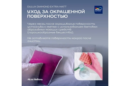 Краска Dulux Professional Diamond Extra Matt глубокоматовая BC 9 л NEW