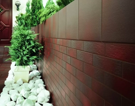 Плитка под кирпич Cloud Brown Duro, Ceramika Paradyz 65х240х7 мм